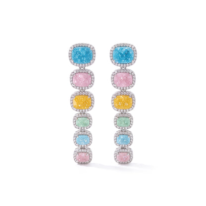 Candy Cube Drop Earrings