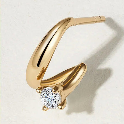 Yakamoz Moissanite Earrings