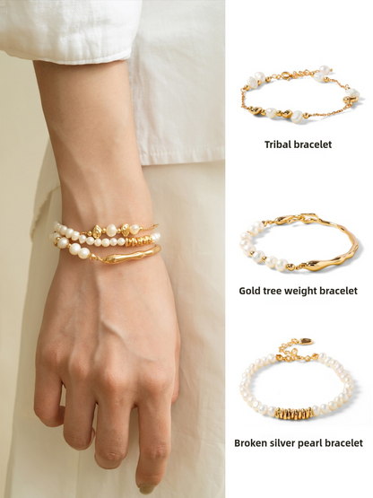 French Silver Bracelet Collection