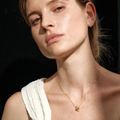 Yakamoz Moissanite Necklace