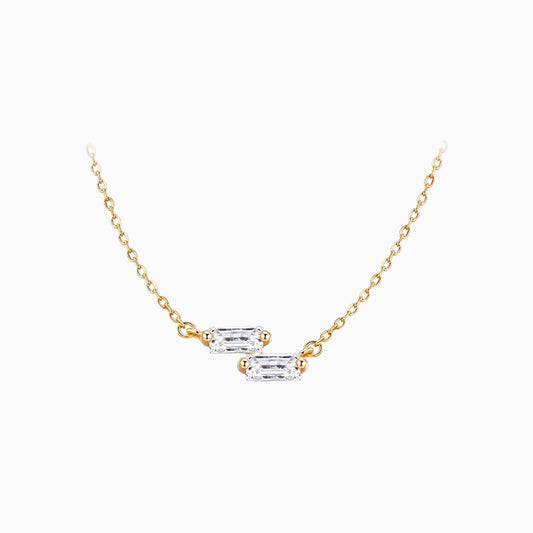 Twins Star Necklace