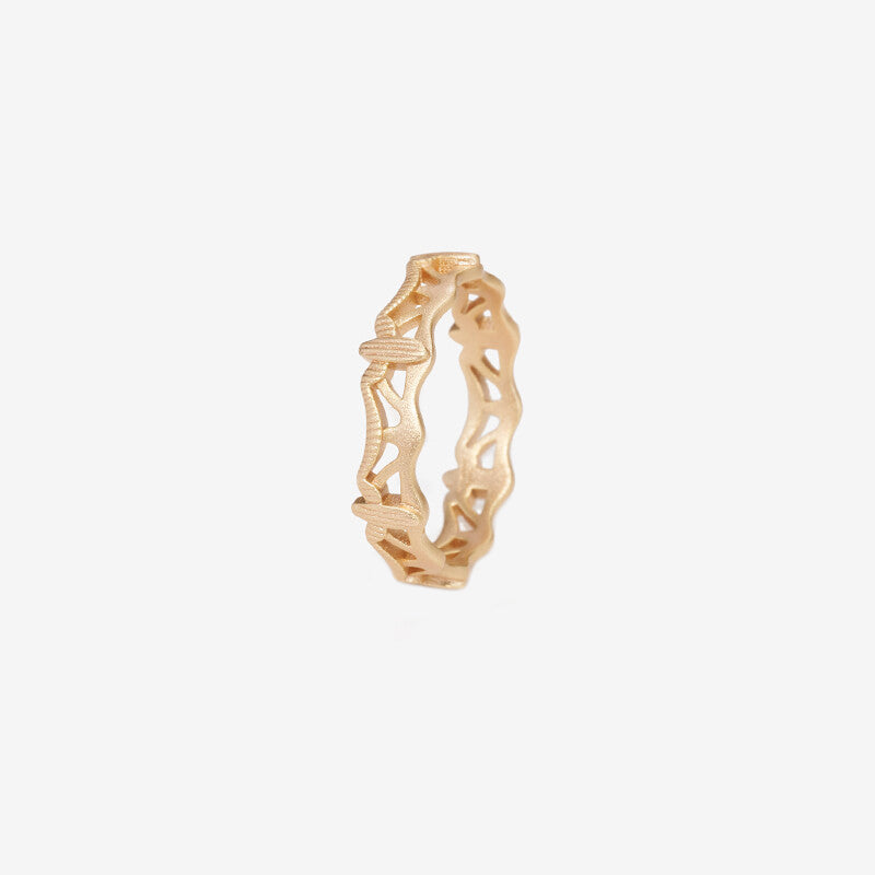 Hollowing Lace Ring