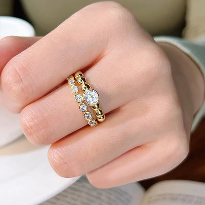 Eternity Stackable Bubbly Ring