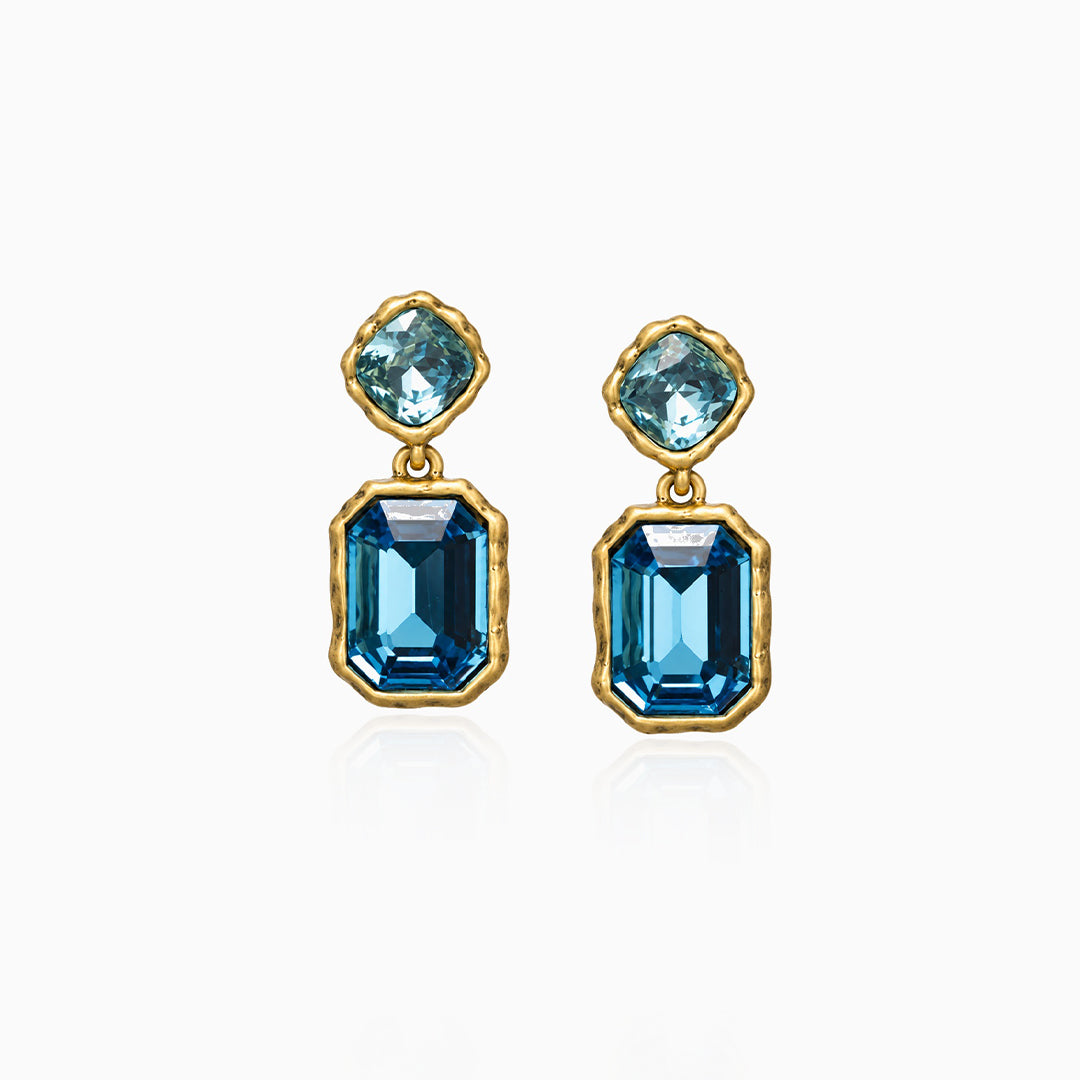 Olive Gemline Earrings