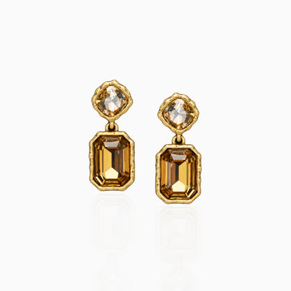 Olive Gemline Earrings