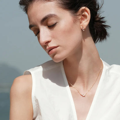 Twins Star Necklace