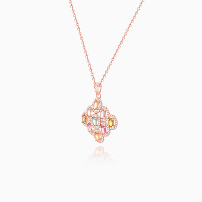Elegantly Serene Tourmaline Pendant