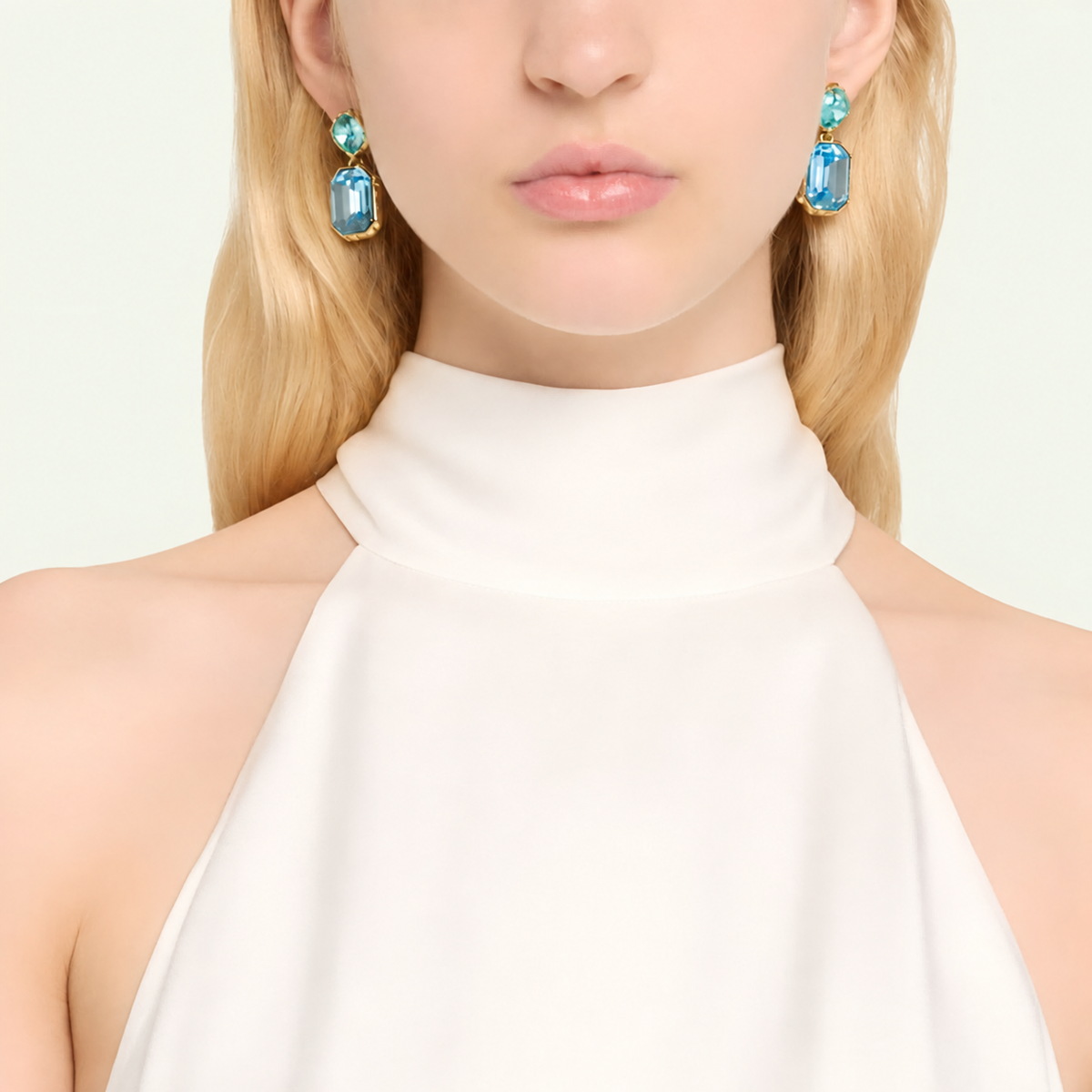 Olive Gemline Earrings
