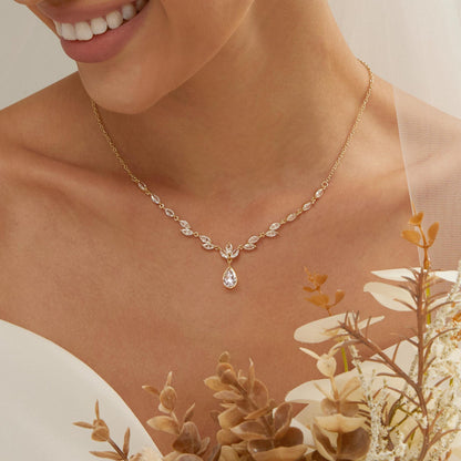 Dainty Bridal Necklace