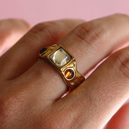 Irregular Retro Ring