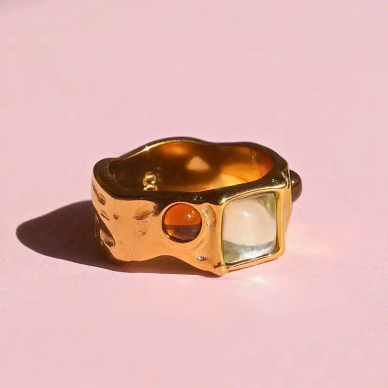 Irregular Retro Ring