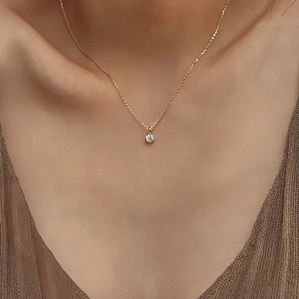 D-Color Moissanite Necklace