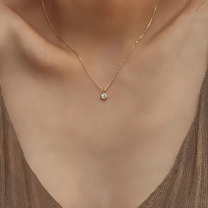 D-Color Moissanite Necklace