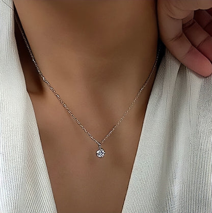 D-Color Moissanite Necklace