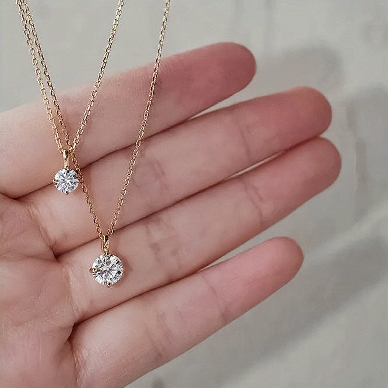 D-Color Moissanite Necklace