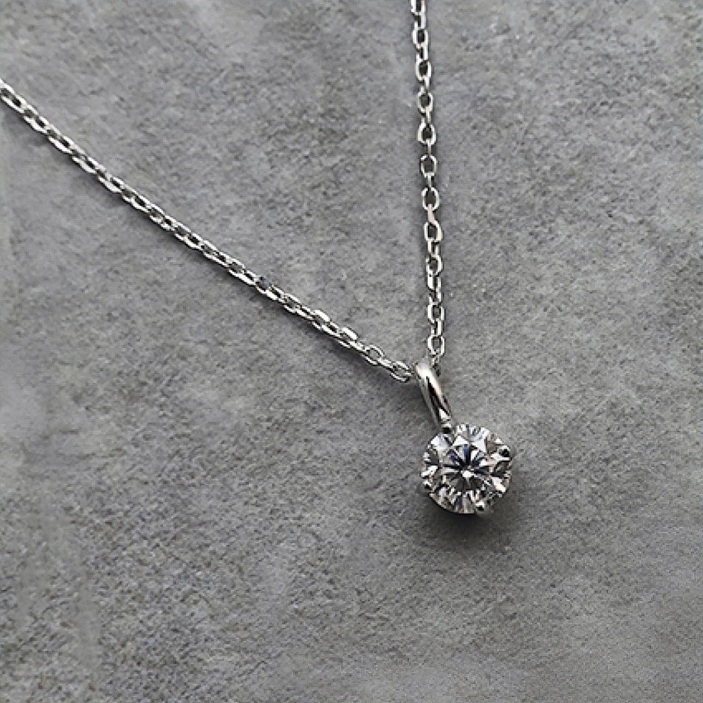D-Color Moissanite Necklace
