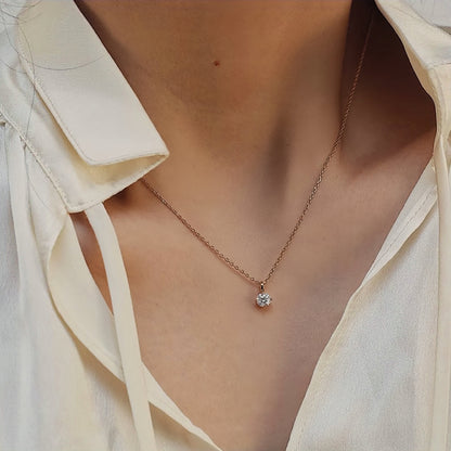 D-Color Moissanite Necklace