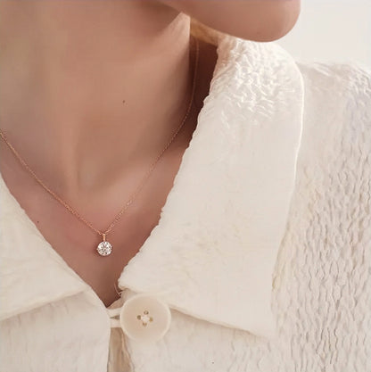 D-Color Moissanite Necklace