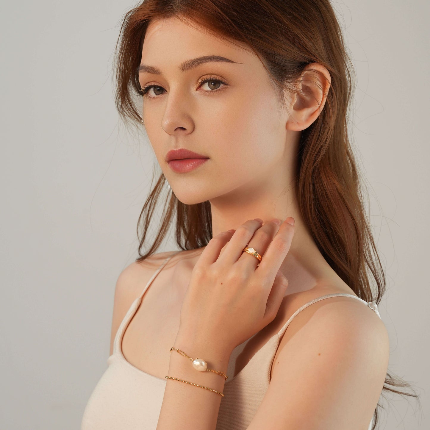 Double-Layer Chain Bracelet