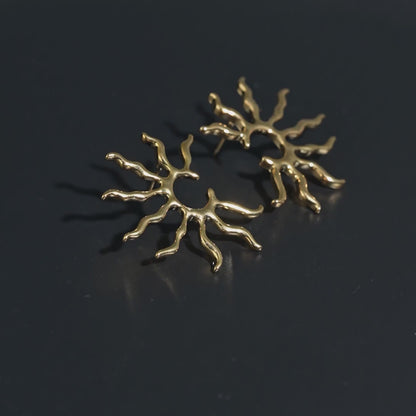 Golen Sunbeam Flare Earrings