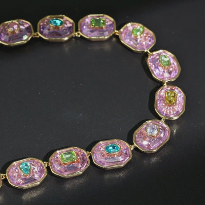 Petite Color Inlay Necklace