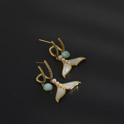Mermaid Tail Earrings