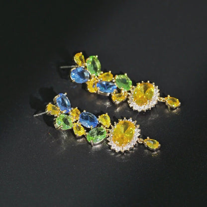 Sunlit Cluster Earrings
