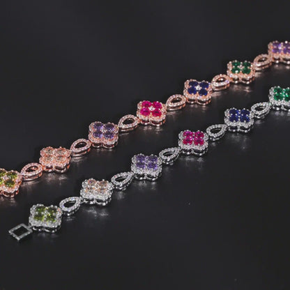 Radiant Infinite Clover Bracelet