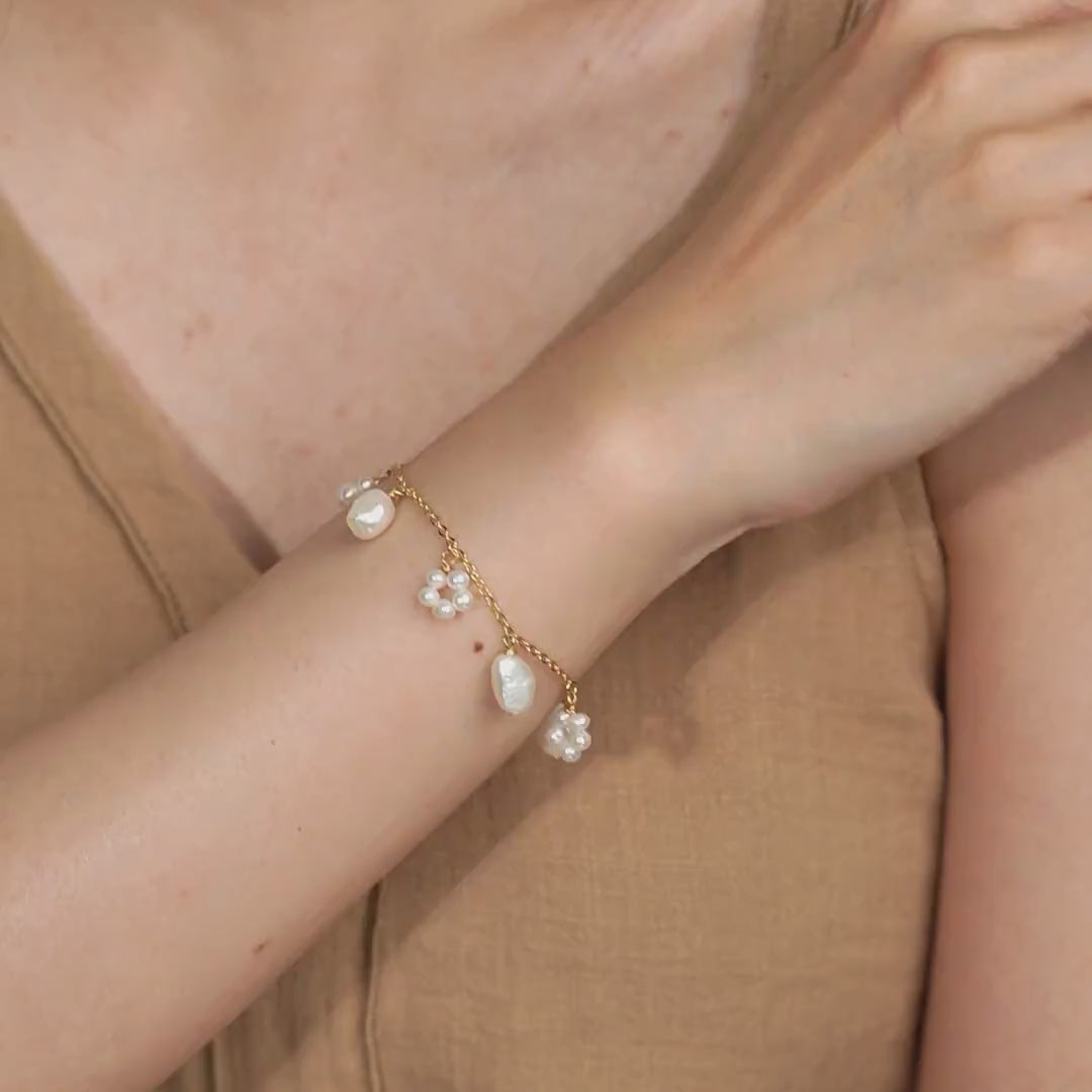 アクセサリー Baroque pearl & joint chain bracelet DSC09196_0c97cc31-37d1-442b-