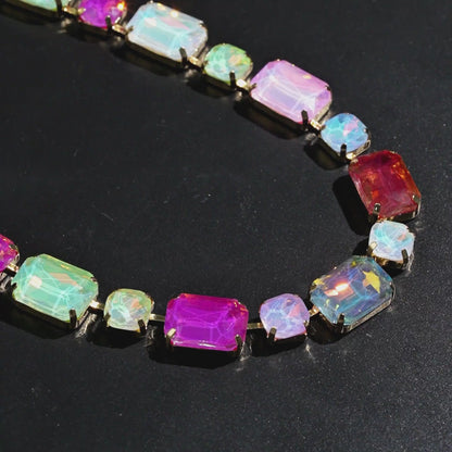 Color Prism Mosaic Necklace