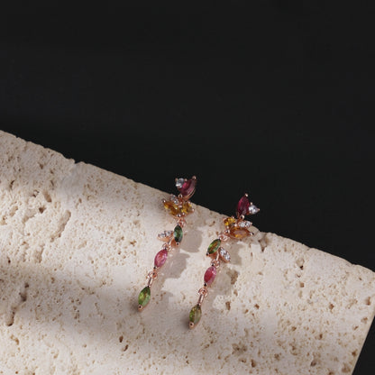 Kaleidoscope Love Tourmaline Earrings
