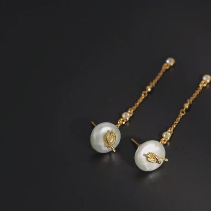 Chain Ear Jacket Earrings