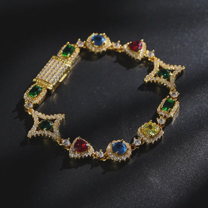 Prism Shine Rainbow Bracelet