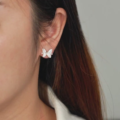 Butterfly Mother of Pearls Earrings