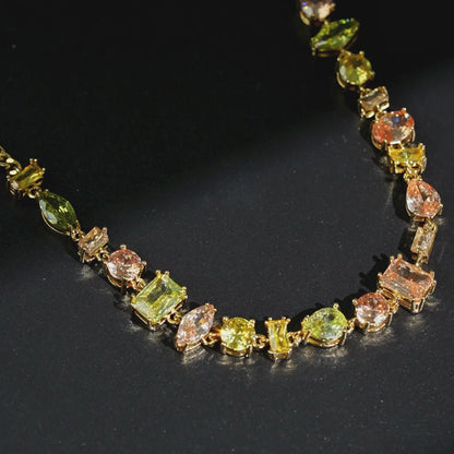 Champagne Spark Necklace