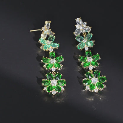 Progressive Garden Chain Earrings