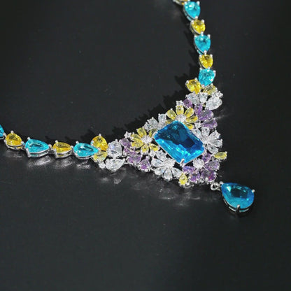 Royal Blue Statement Jewelry Sets