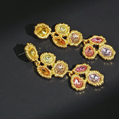 Blush Sunburst Earrings