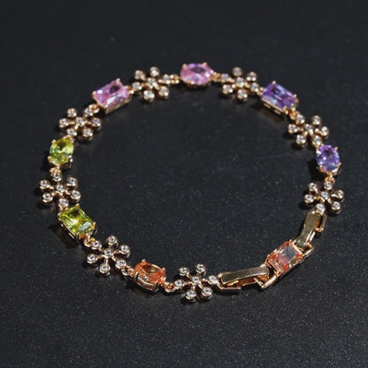 Blooming Rainbow Bracelet
