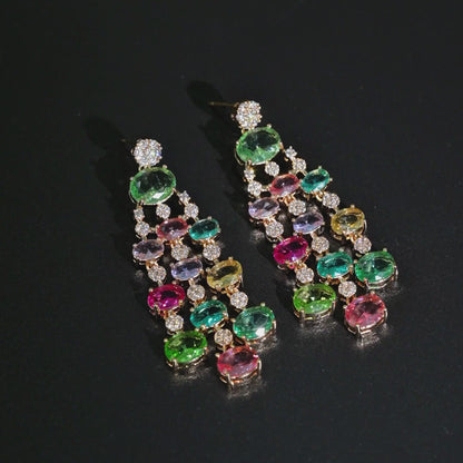 Colorfall Cascade Earrings