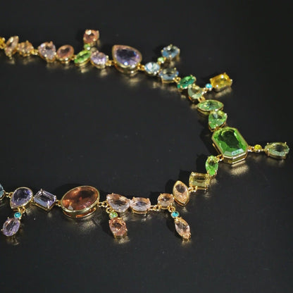 Aurora Cascade Gemfall Necklace
