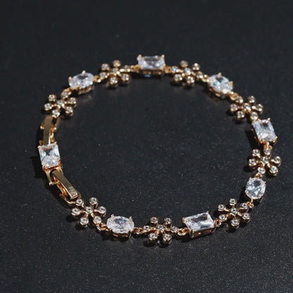 Floral Sparkle Bracelet