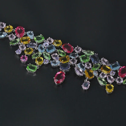 Gemfall Statement Necklace