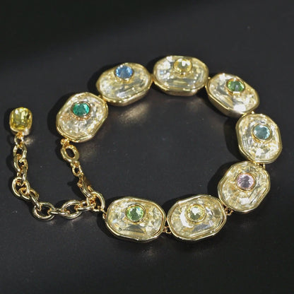 Petite Crystal Inlay Bracelet