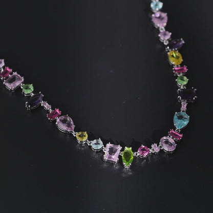 Spectrum Mosaic Necklace