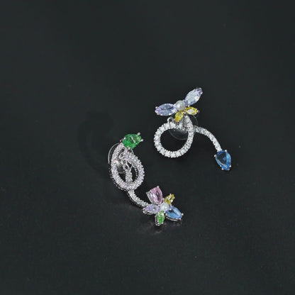 Pastel Asymmetrical  Earrings