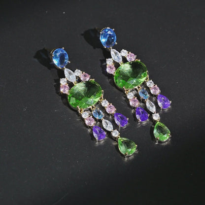 Ornate Chandelier Earrings
