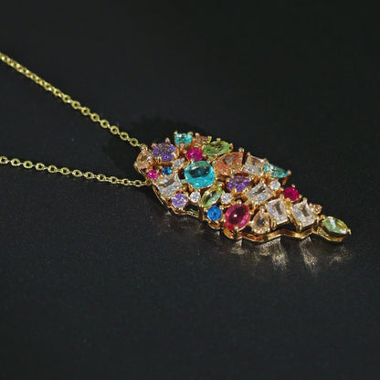 Tropical Cluster Necklace