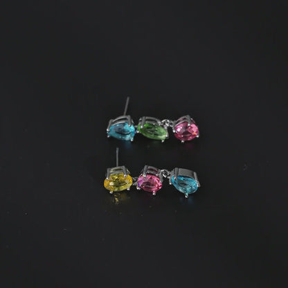 Linear Geometric Earrings