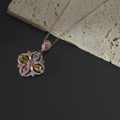 Ocean Serenade Tourmaline Necklace